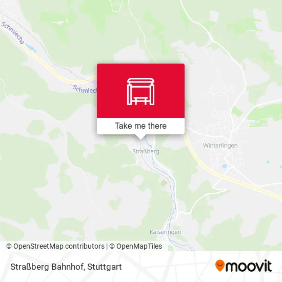 Карта Straßberg Bahnhof