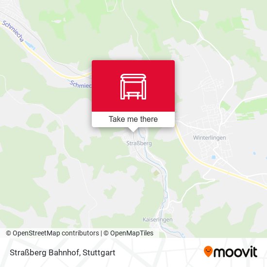 Straßberg Bahnhof map