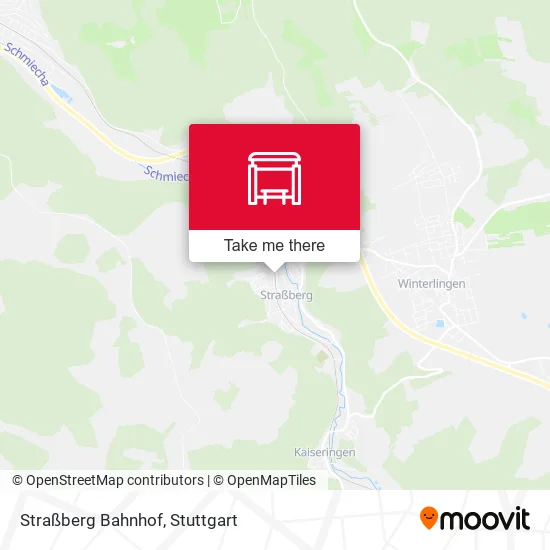Карта Straßberg Bahnhof