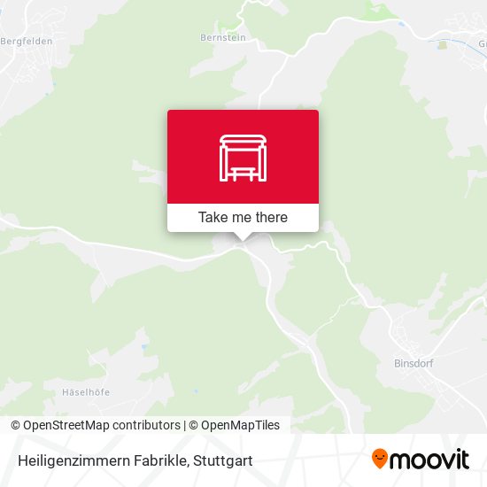 Heiligenzimmern Fabrikle map