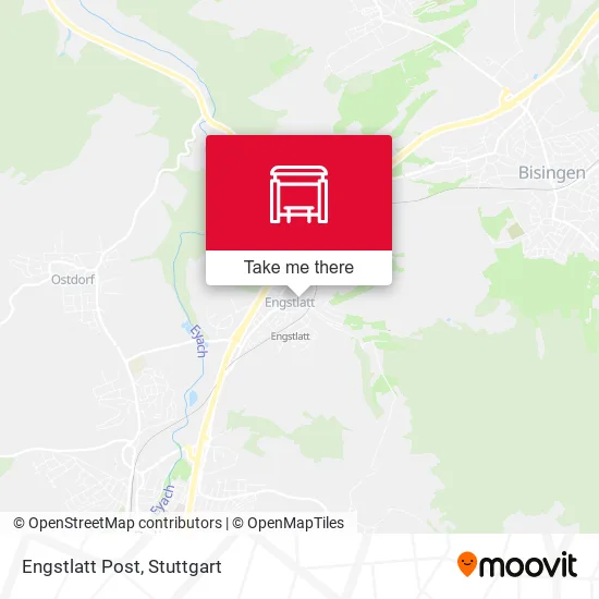 Карта Engstlatt Post