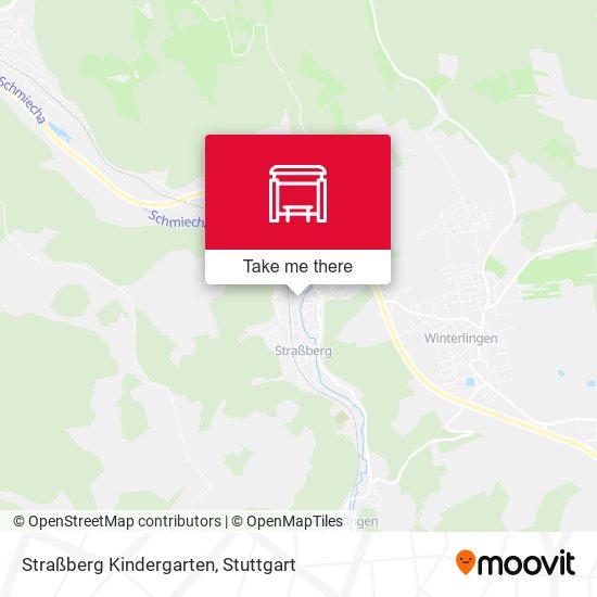 Straßberg Kindergarten map