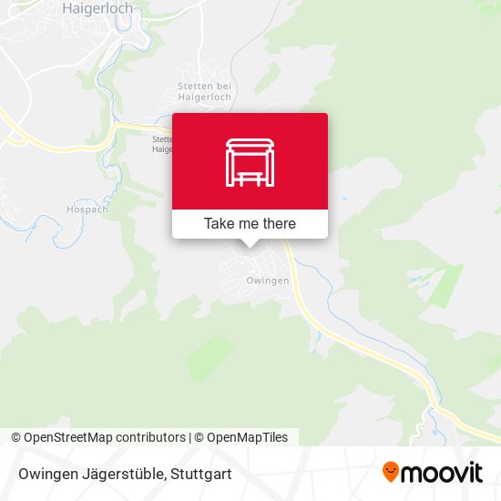 Owingen Jägerstüble map