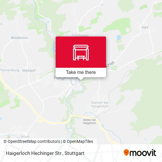 Карта Haigerloch Hechinger Str.