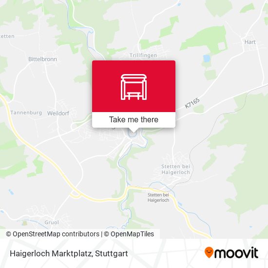 Haigerloch Marktplatz map