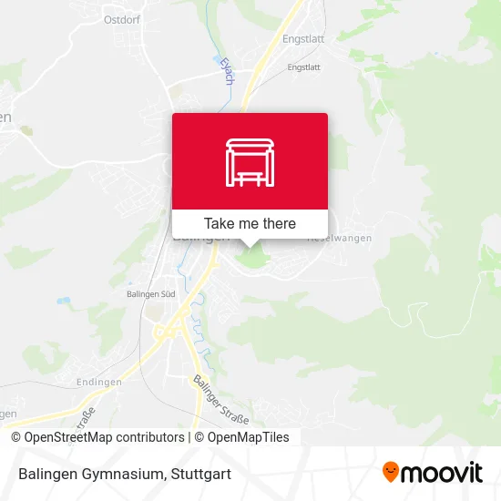 Карта Balingen Gymnasium