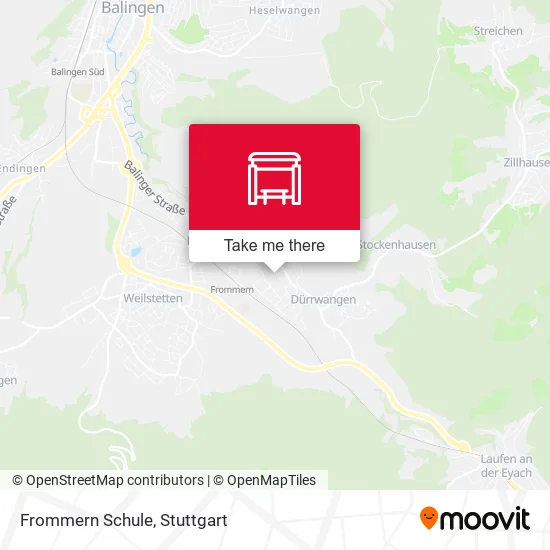 Карта Frommern Schule