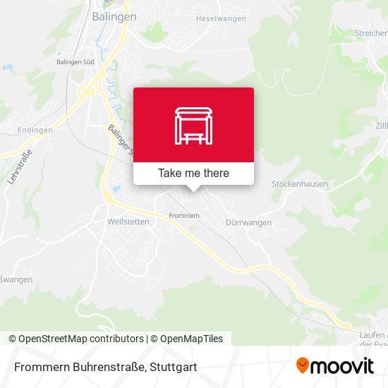 Карта Frommern Buhrenstraße
