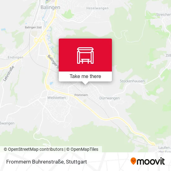 Карта Frommern Buhrenstraße