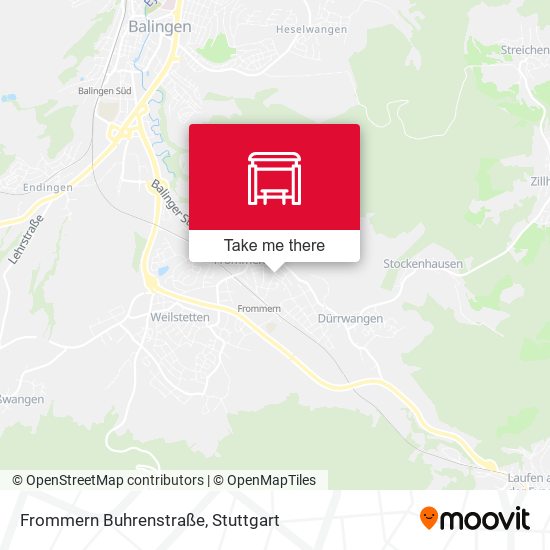 Карта Frommern Buhrenstraße