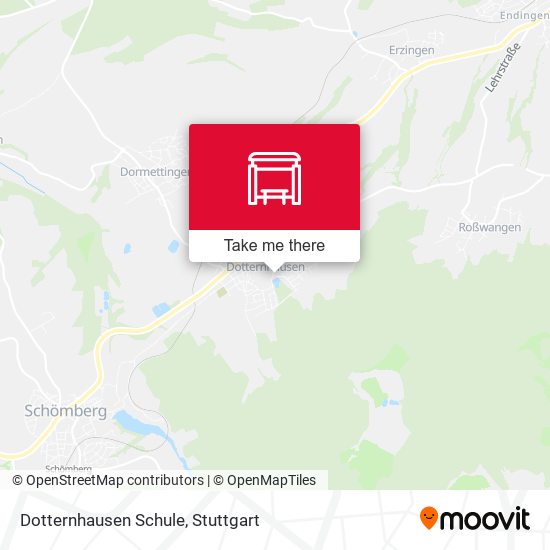 Dotternhausen Schule map