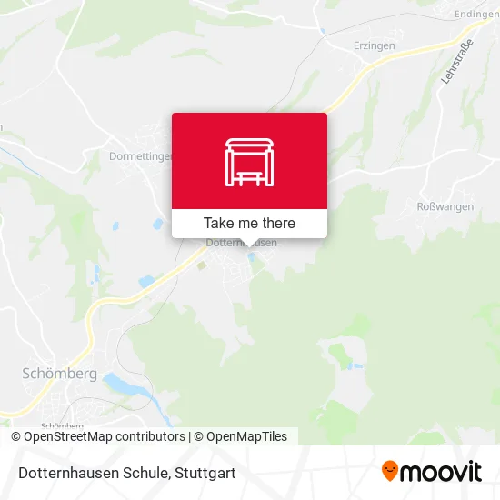 Карта Dotternhausen Schule