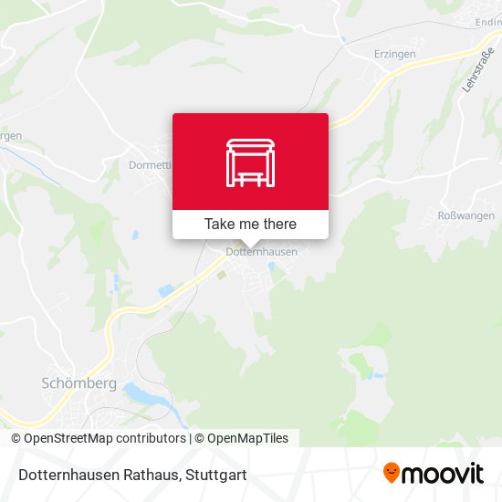 Dotternhausen Rathaus map