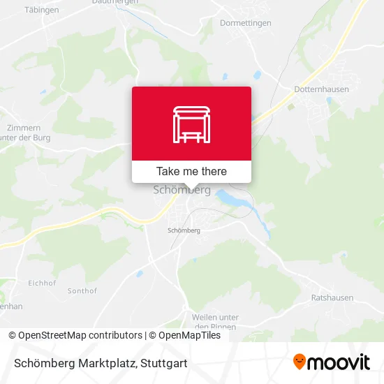 Карта Schömberg Marktplatz