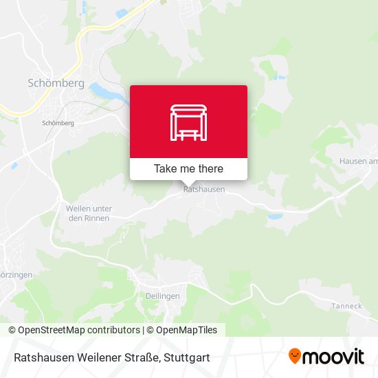 Ratshausen Weilener Straße map