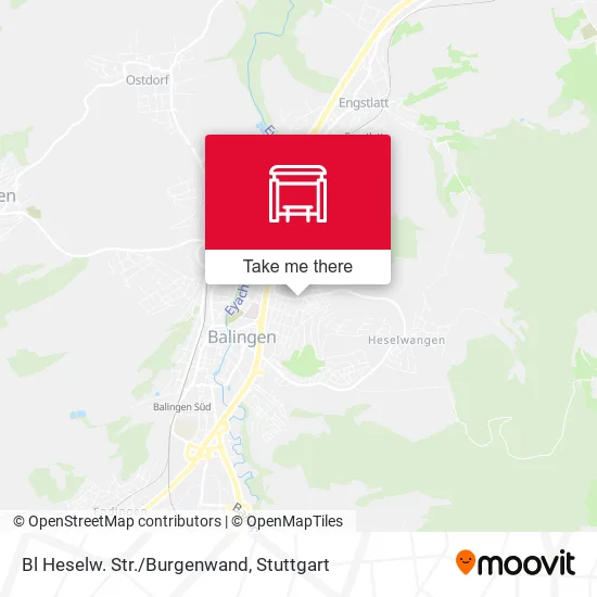 Карта Bl Heselw. Str./Burgenwand