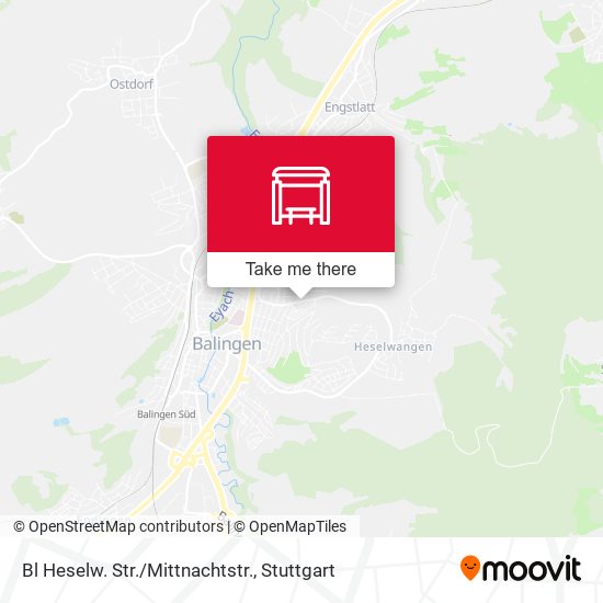 Bl Heselw. Str./Mittnachtstr. map