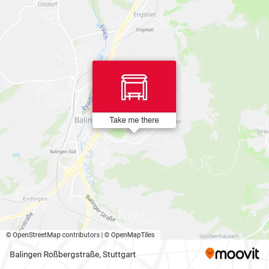 Карта Balingen Roßbergstraße