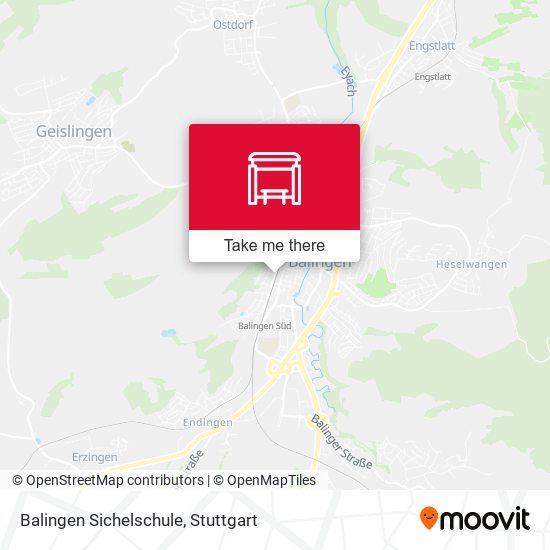 Balingen Sichelschule map