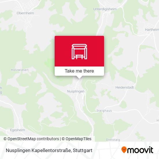 Nusplingen Kapellentorstraße map