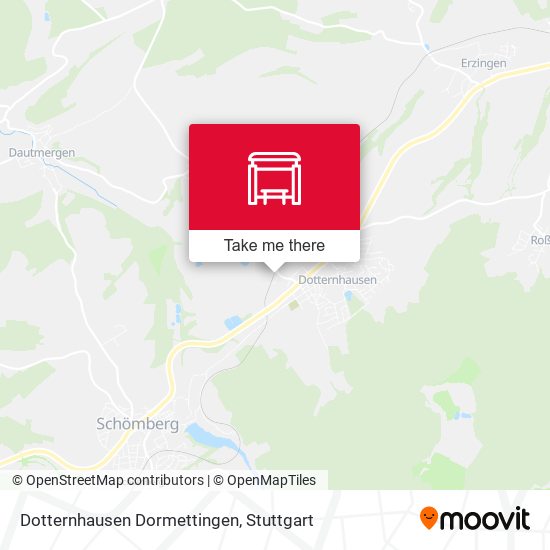 Карта Dotternhausen Dormettingen