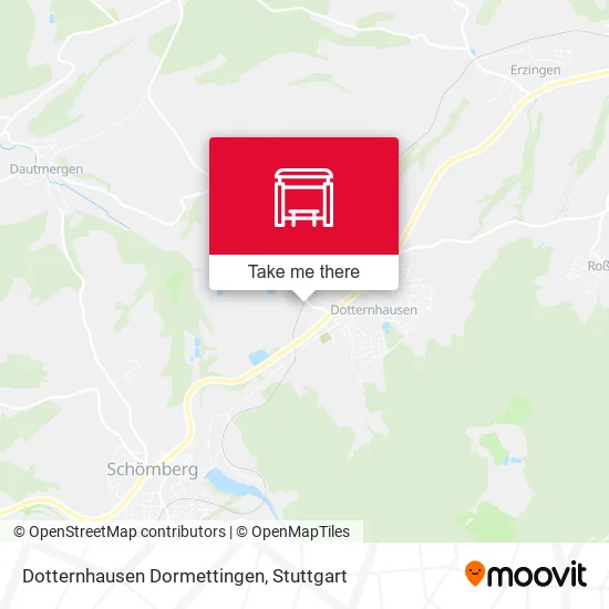 Карта Dotternhausen Dormettingen