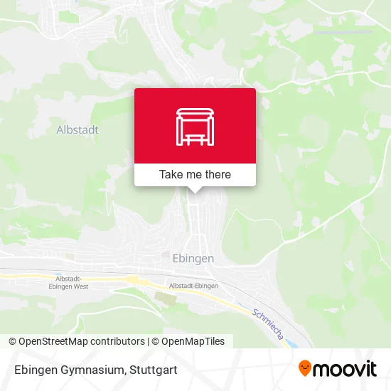 Карта Ebingen Gymnasium