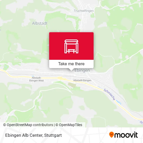 Карта Ebingen Alb Center