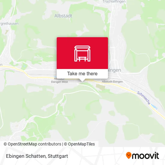 Карта Ebingen Schatten