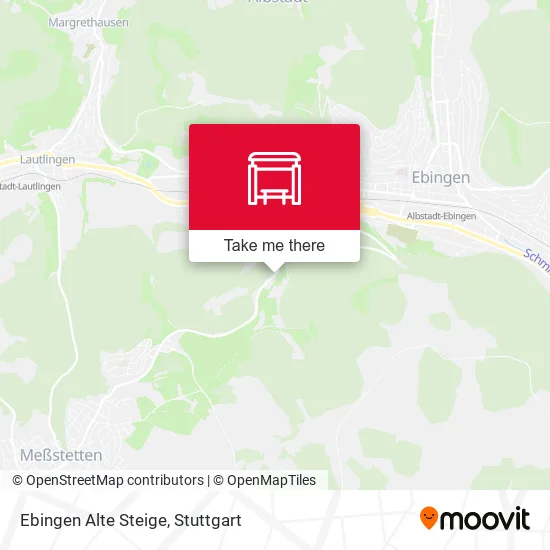 Карта Ebingen Alte Steige