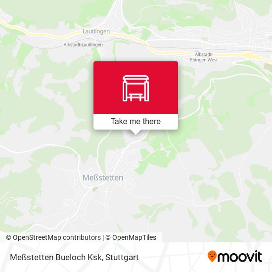 Meßstetten Bueloch Ksk map
