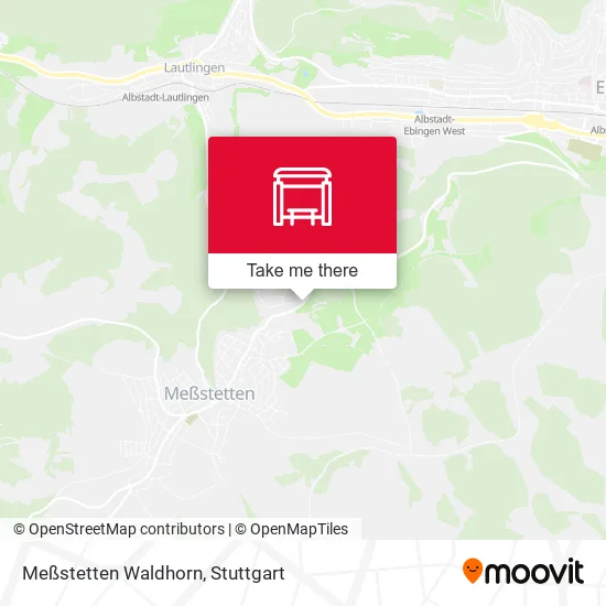 Карта Meßstetten Waldhorn