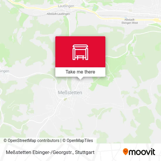 Meßstetten Ebinger-/Georgstr. map