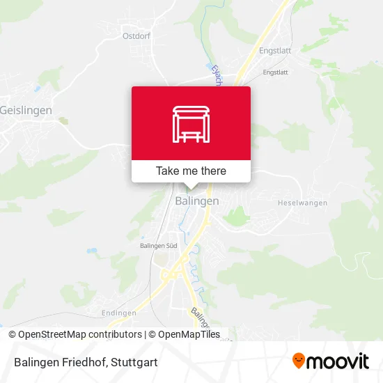 Карта Balingen Friedhof