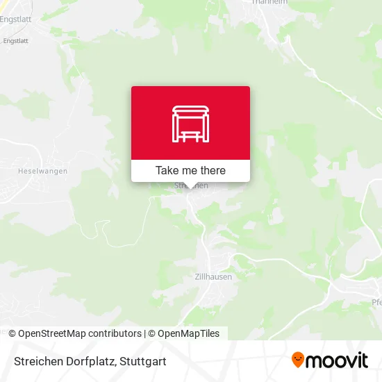 Карта Streichen Dorfplatz