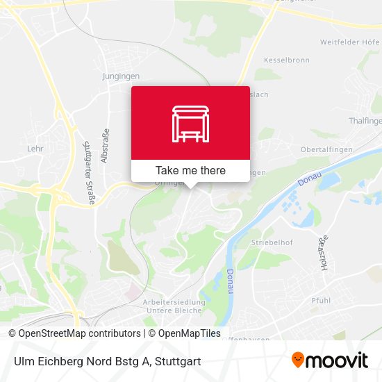 Карта Ulm Eichberg Nord Bstg A