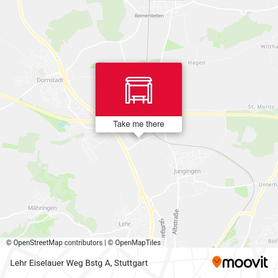 Карта Lehr Eiselauer Weg Bstg A