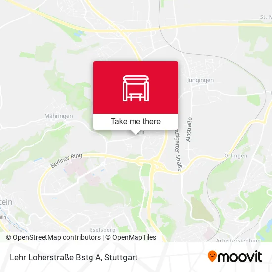Карта Lehr Loherstraße Bstg A