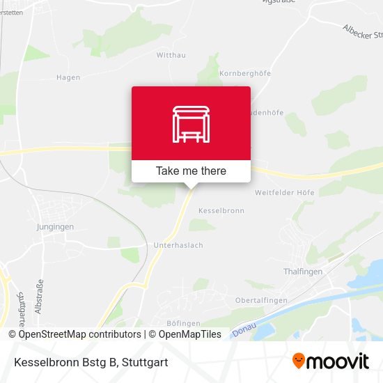 Карта Kesselbronn Bstg B
