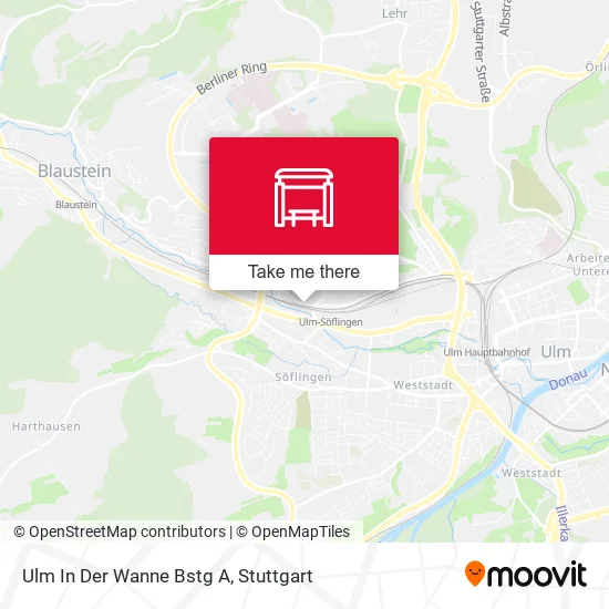 Карта Ulm In Der Wanne Bstg A