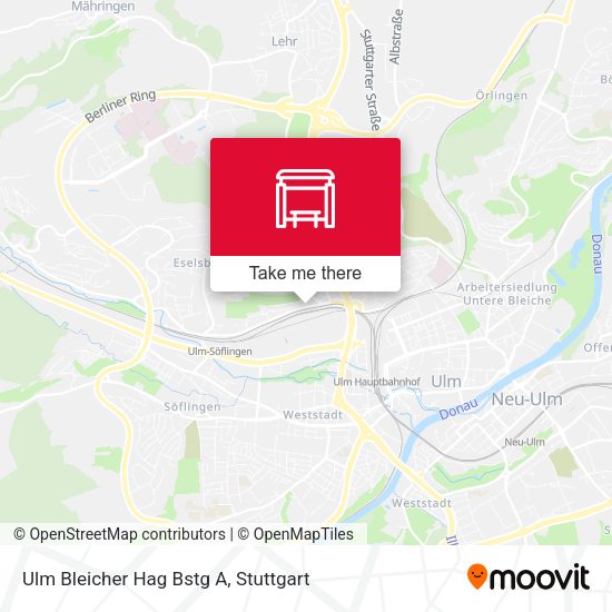 Карта Ulm Bleicher Hag Bstg A