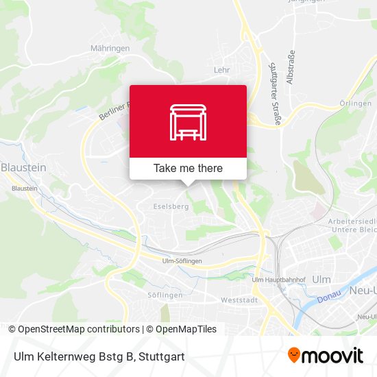 Карта Ulm Kelternweg Bstg B