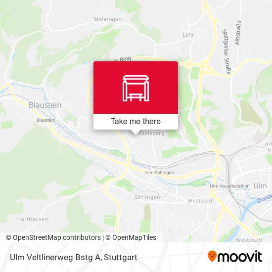 Карта Ulm Veltlinerweg Bstg A