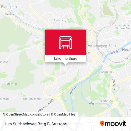 Ulm Sulzbachweg Bstg B map