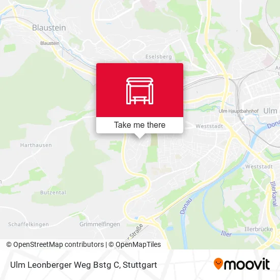 Карта Ulm Leonberger Weg Bstg C