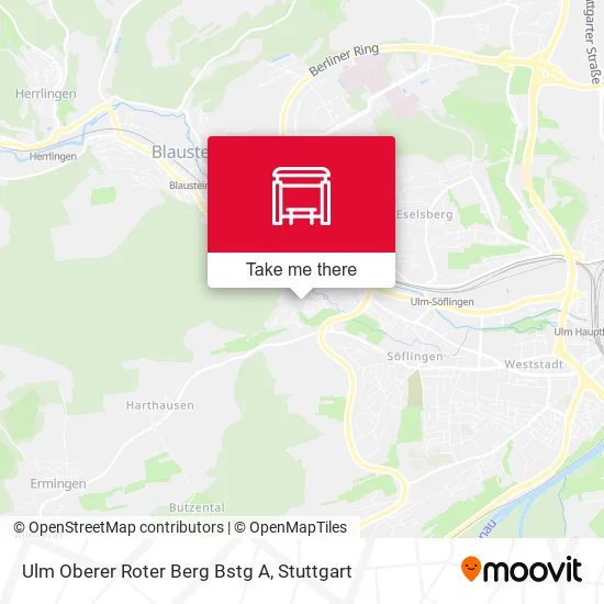 Карта Ulm Oberer Roter Berg Bstg A