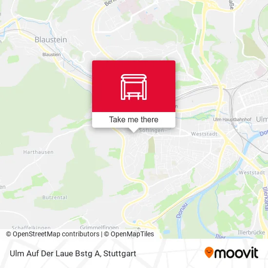Карта Ulm Auf Der Laue Bstg A