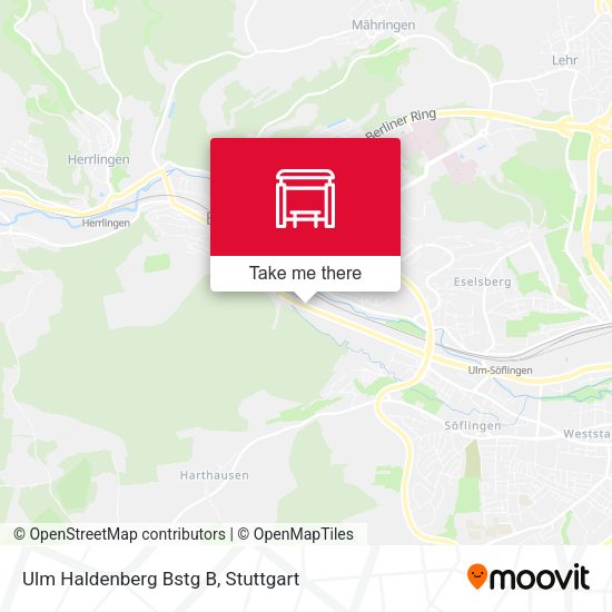 Ulm Haldenberg Bstg B map