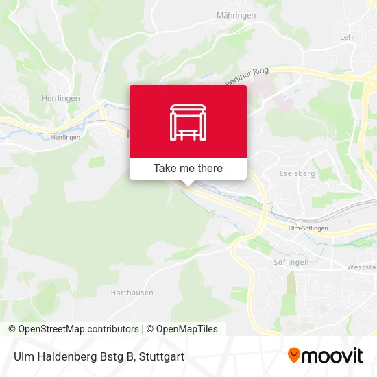 Карта Ulm Haldenberg Bstg B