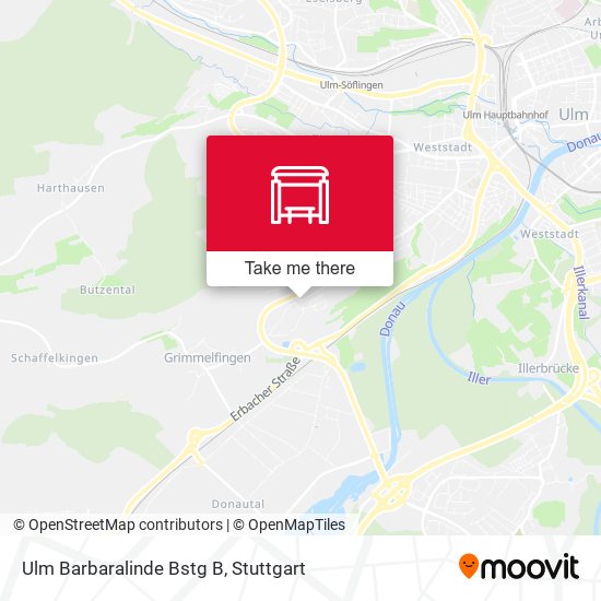 Карта Ulm Barbaralinde Bstg B